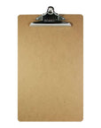 Hardboard Clipboard w/ Sturdy Spring Clip - Legal Size