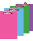 PVC Standard Clipboard Bright Color w/ Low Profile Clip