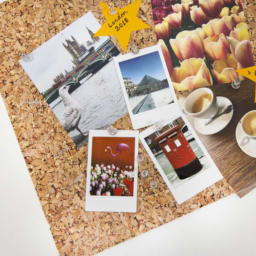 Clear Transparent Push Pins (100/Pack)