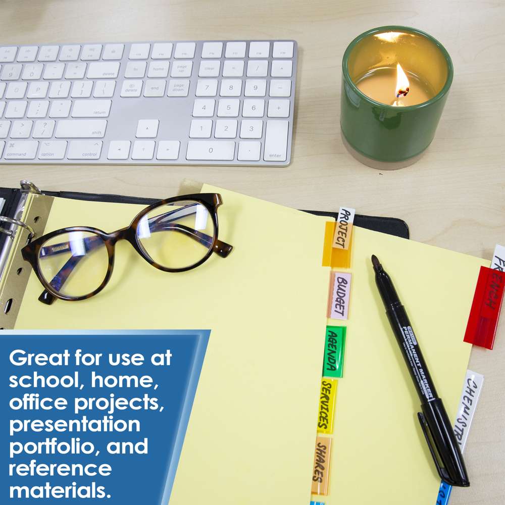 Canary Paper Dividers w/ 8-Insertable Color Tabs