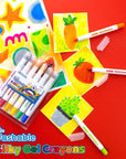 6 Color Silky Gel Crayons