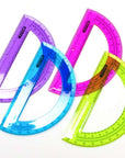 Assorted Color Semicircular 6" Protractor