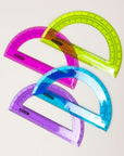 Assorted Color Semicircular 6" Protractor