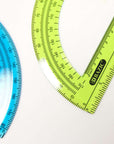 Assorted Color Semicircular 6" Protractor