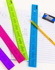 12" Ruler w/ Multiplication Prints (30cm)(4/Pack)