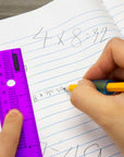 12" Ruler w/ Multiplication Prints (30cm)(4/Pack)