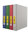 1.5" Assorted Color 3-Ring Binder w/ 2-Pockets