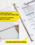 Binder 1" White 3-Ring w/ 2-Pockets