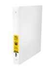 Binder 1" White 3-Ring w/ 2-Pockets