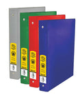 1" Asst. Color 3- Ring Binder w/ 2-Pockets