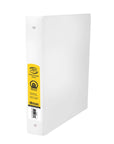 Binder 1.5" White 3-Ring w/ 2-Pockets