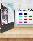 1.5" Black 3-Ring View Binder w/ 2-Pockets