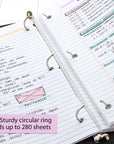 1.5" Black 3-Ring View Binder w/ 2-Pockets
