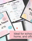 1.5" Black 3-Ring View Binder w/ 2-Pockets