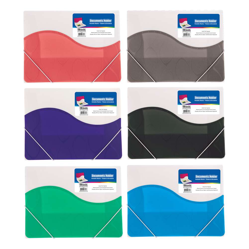 BAZIC Document Holder Letter Size w/ Elastic Band – BAZIC Store