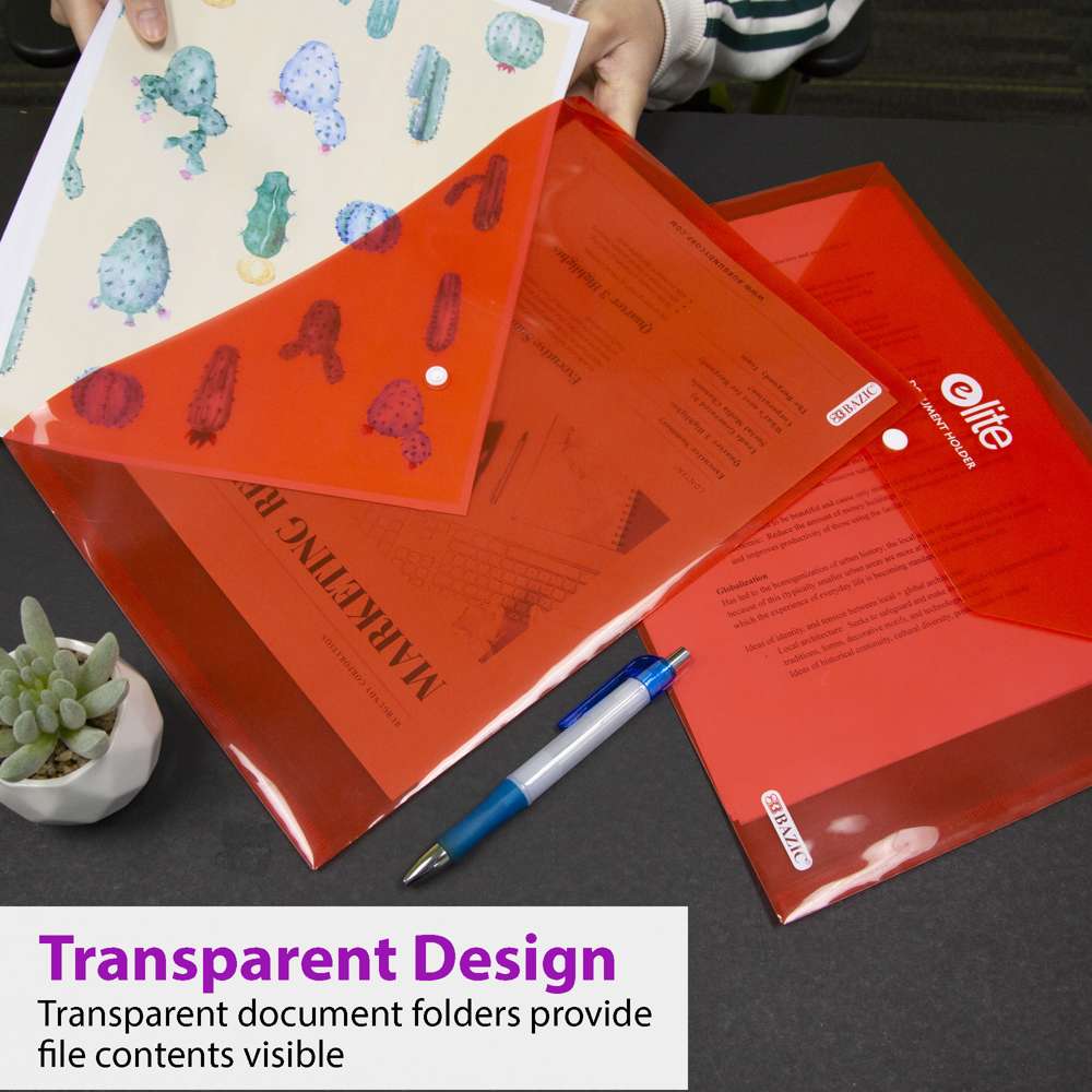 Elite Letter Size Document Holders (2/Pack)