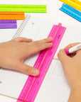 12" (30cm) Ruler w/ Handle Grip