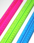 12" (30cm) Ruler w/ Handle Grip