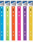 12" (30cm) Jeweltones Color Ruler