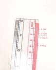 Plastic Ruler Claro Transparent 12" (30cm)