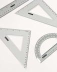 4-Piece Geometry Ruler Combination Sets