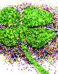 1lb / 16 oz Green Glitter