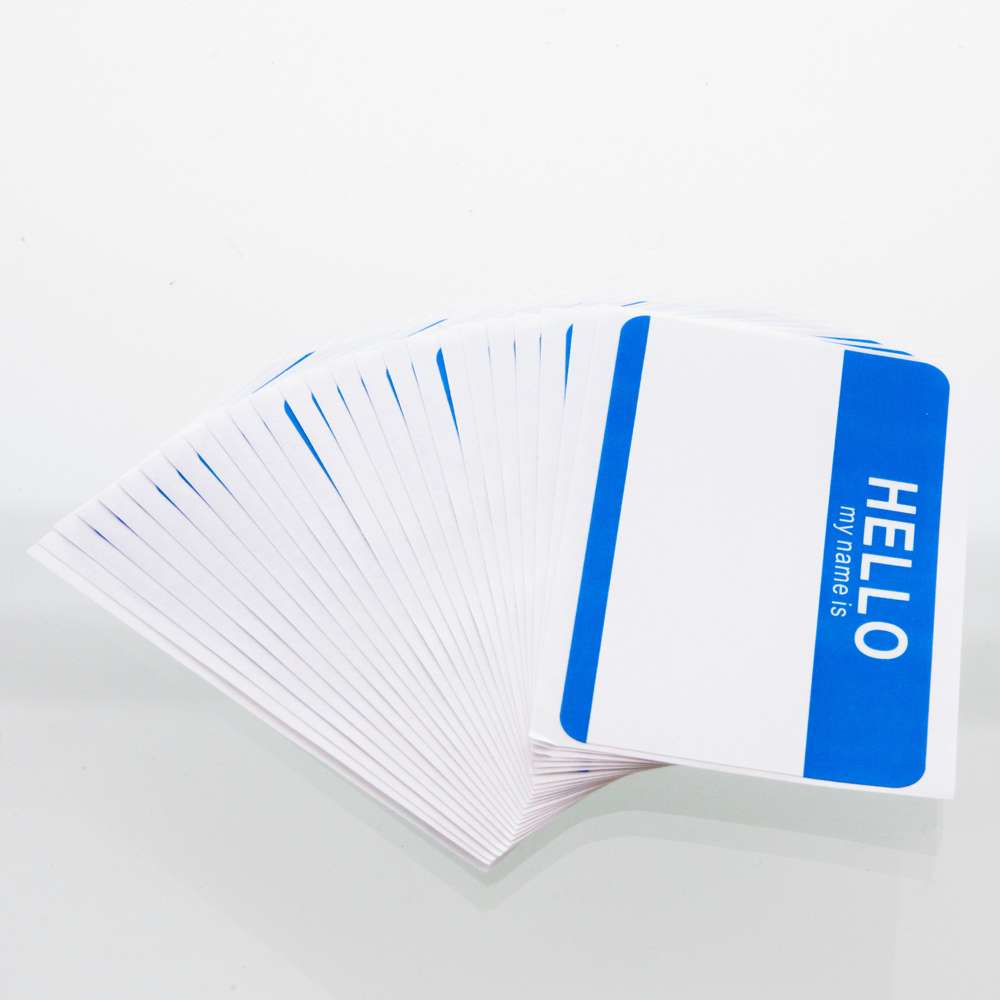 "HELLO my name is" Name Badge Label (25/Pack)