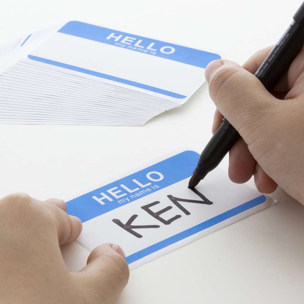 "HELLO my name is" Name Badge Label (25/Pack)