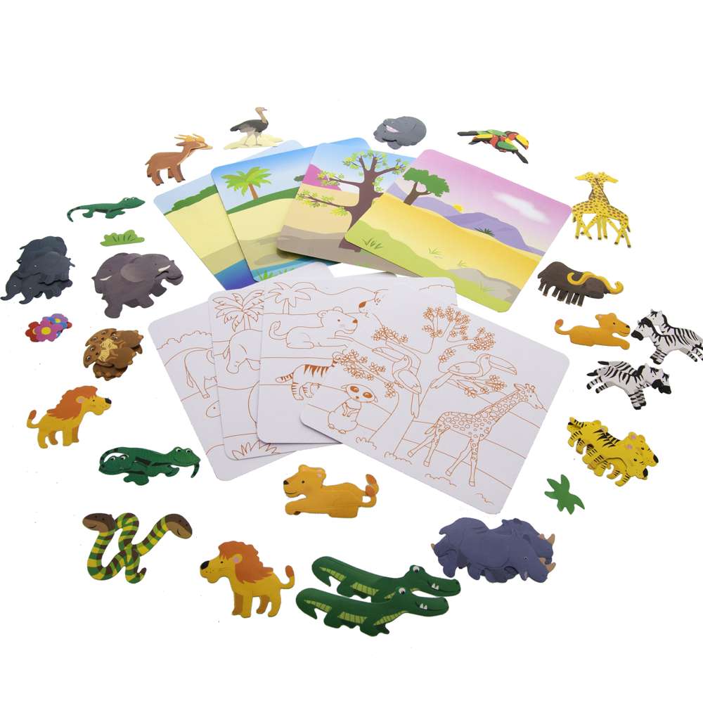 Animal Series Assorted Sticker (80/Bag)