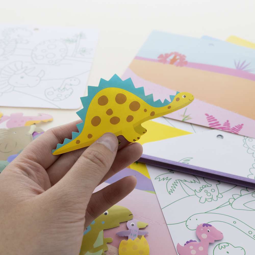 Dinosaur Series Assorted Sticker (80/Bag)