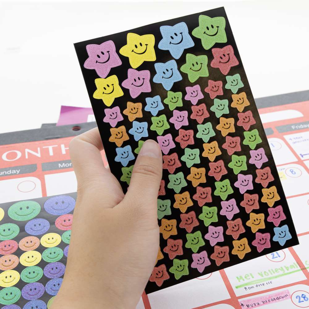 Glitter Reward Sticker (144/Pack)