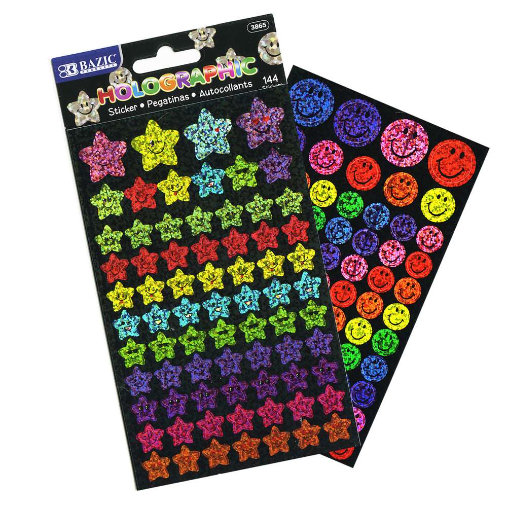 Holographic Reward Sticker (144/Pack)