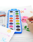 16 Ct. Semi Moist Watercolor w/ Brush