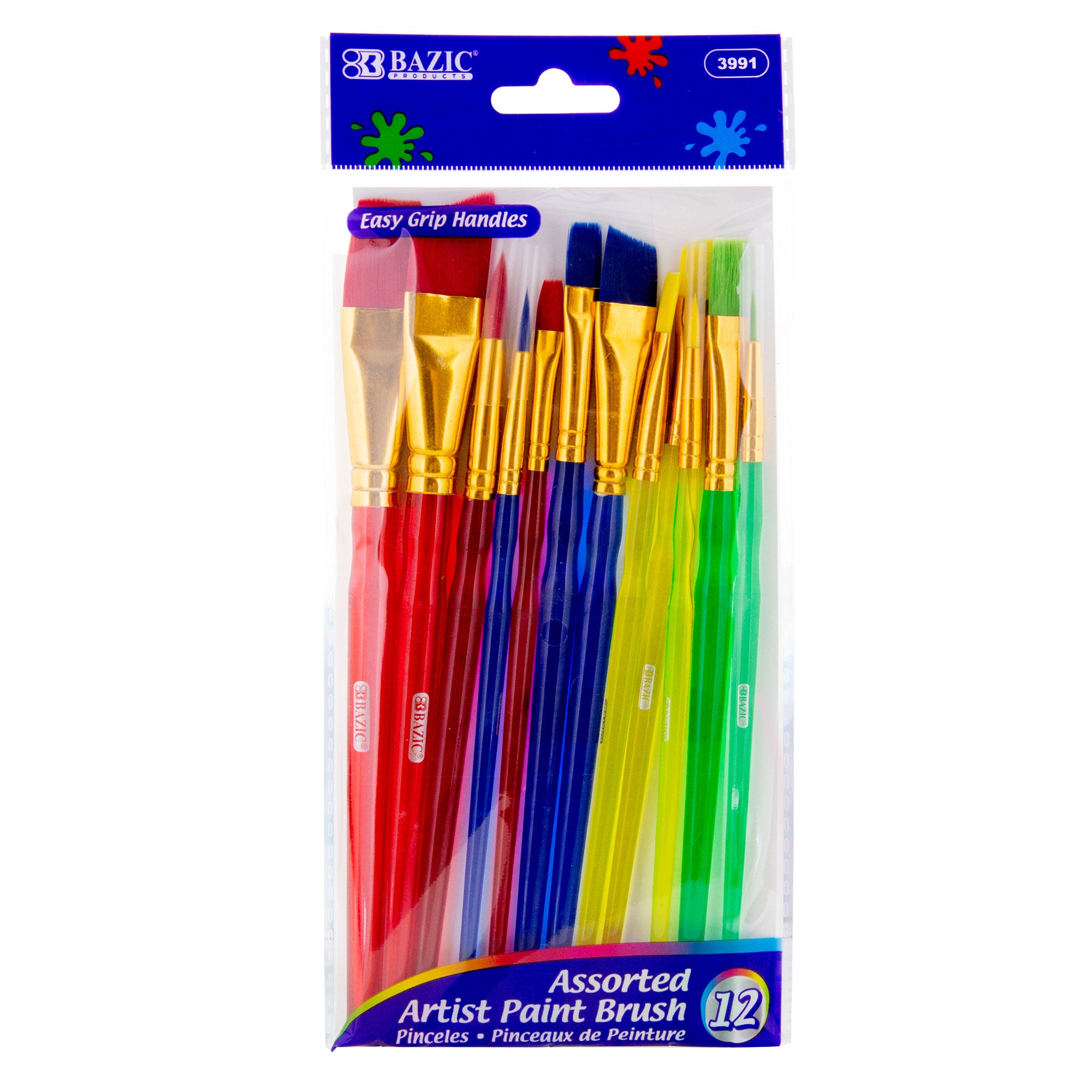 12-pieces Assorted Artist Paint Brush