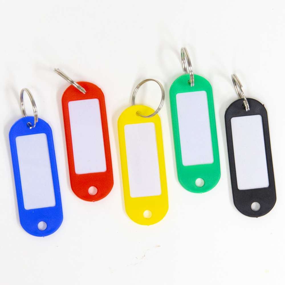 Key Tag with Label Window (8/Pack)