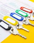 Key Tag with Label Window (8/Pack)