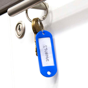 Key Tag with Label Window (8/Pack)