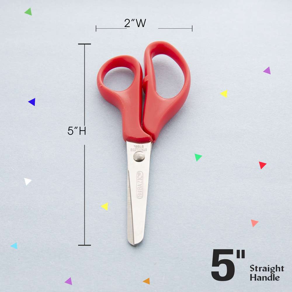 5" Blunt Tip School Scissors