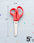 5" Blunt Tip School Scissors