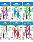 5" Blunt & Pointed Tip School Scissors (2/Pack)
