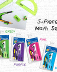 5 Pcs. School Kit w/ Zipper Pouch