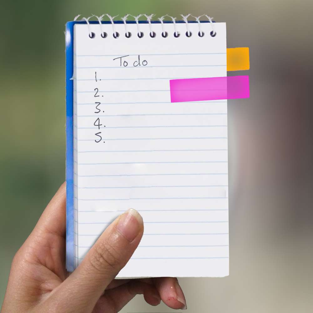 50 Ct. 4" X 6" Top Bound Spiral Memo Books (2/Pack)