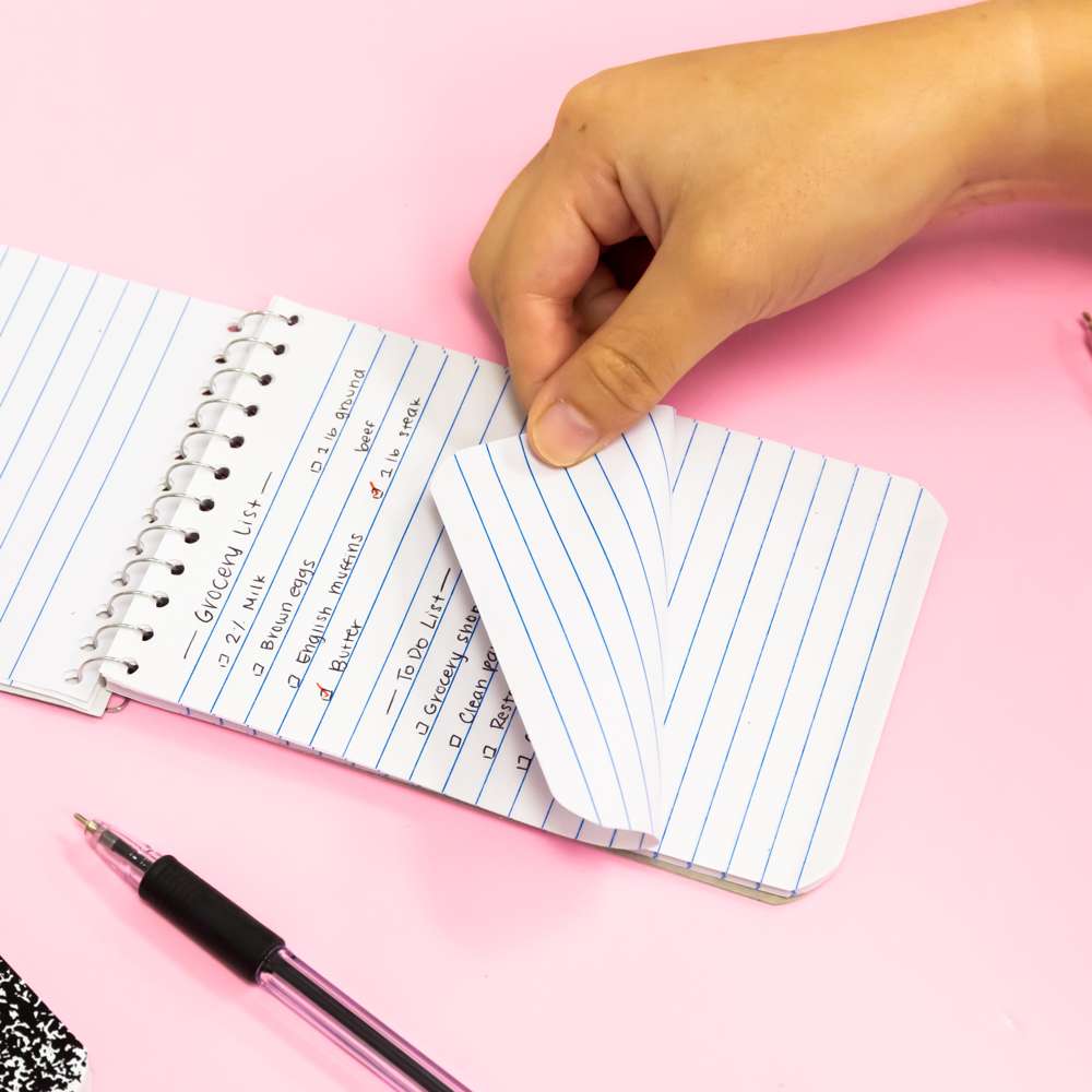 50 Ct. 4" X 6" Top Bound Spiral Memo Books (2/Pack)