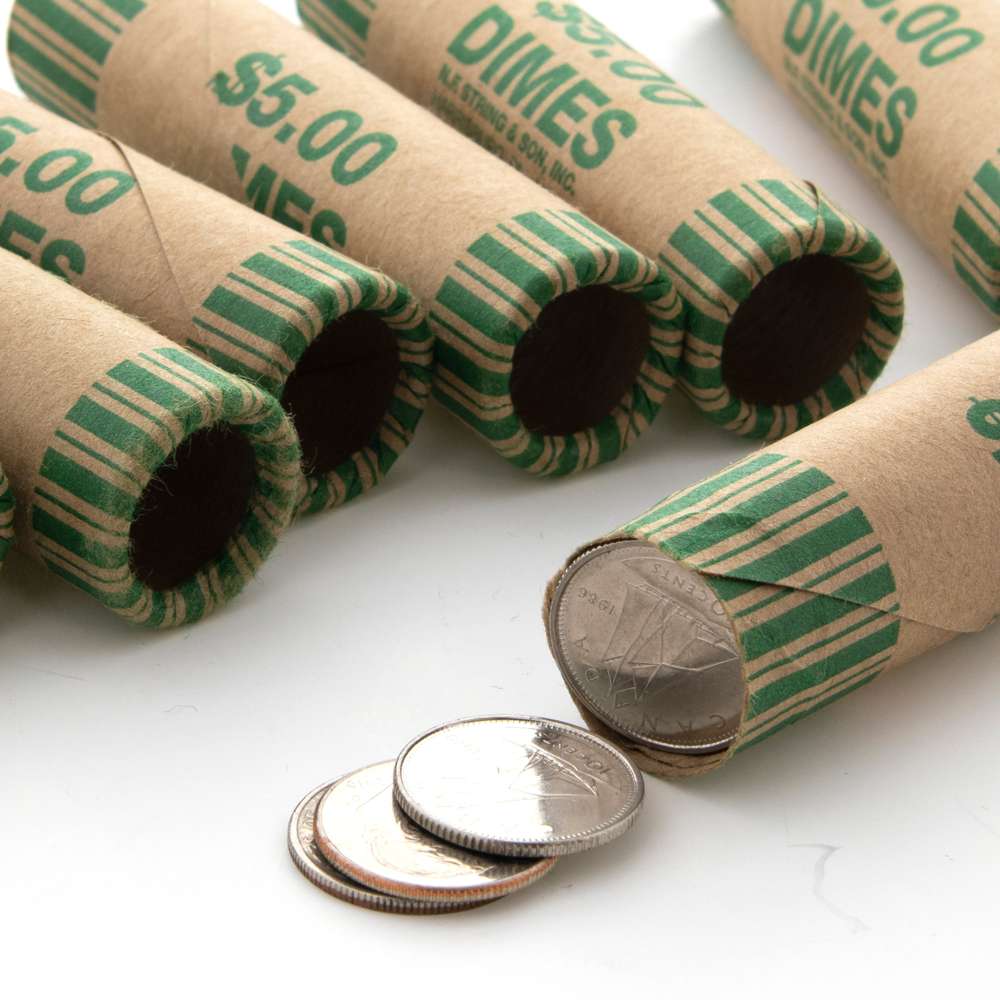 Dime Coin Wrappers (36/Pack)