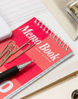 50 Ct. 3" X 5" Top Bound Spiral Memo Books (4/Pack)