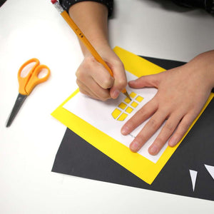 22" X 28" Poster Board Fluorescent - Yellow (25 Sheet/Box)