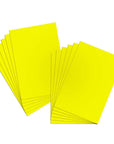 22" X 28" Poster Board Fluorescent - Yellow (25 Sheet/Box)