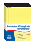 Perforated Writing Pad 8.5" X 11.75"50 Ct. (12/Pack)