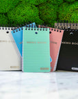 100 Ct. 3" X 5" Top Bound Poly Spiral Memo Books