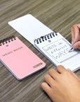 100 Ct. 3" X 5" Top Bound Poly Spiral Memo Books